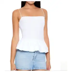 Blusa de tirantes y vuelo F21 miniatura 5
